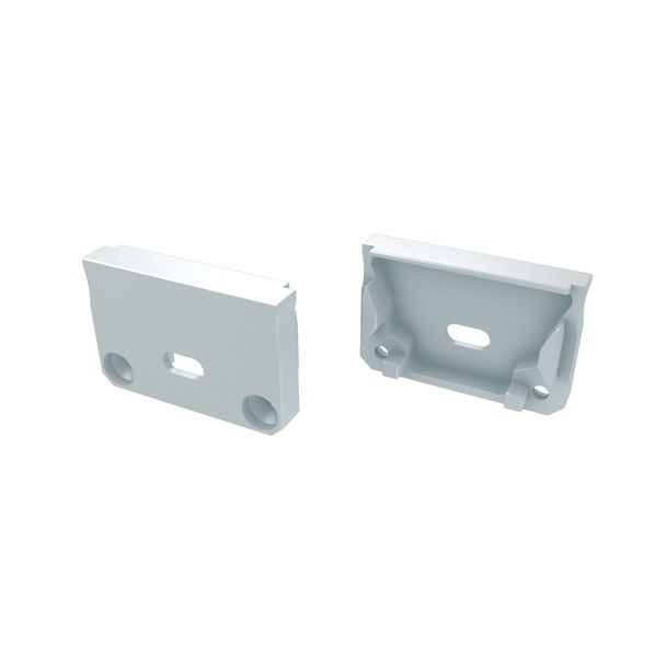 LED LABS 12-0641-10 Zaślepka ALU do profilu LED LUMINES SILEDA biała z otworem