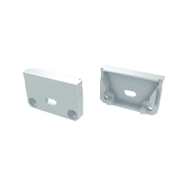 LED LABS 12-0641-10 Zaślepka ALU do profilu LED LUMINES SILEDA biała z otworem