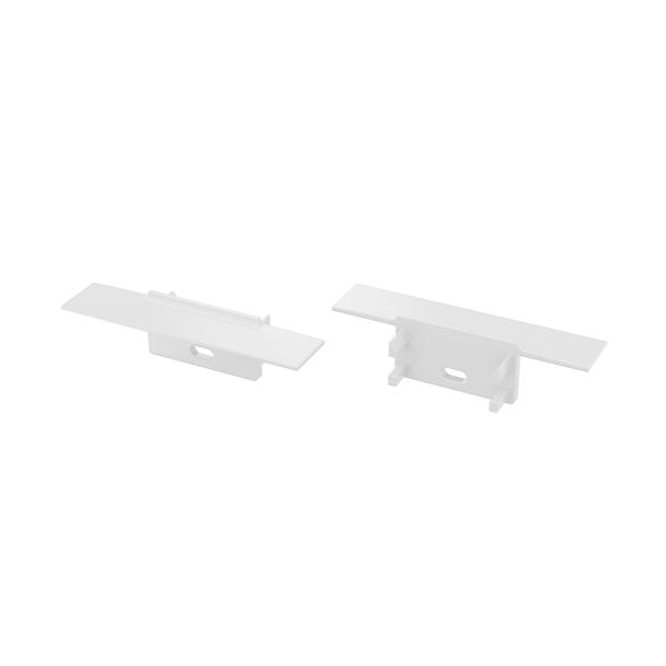LED LABS 12-1011-00 Zaślepka do profilu LUMINES Hiro biała z otworem