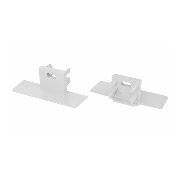 LED LABS 12-1081-00 Zaślepka do profilu LUMINES MONO biała z otworem