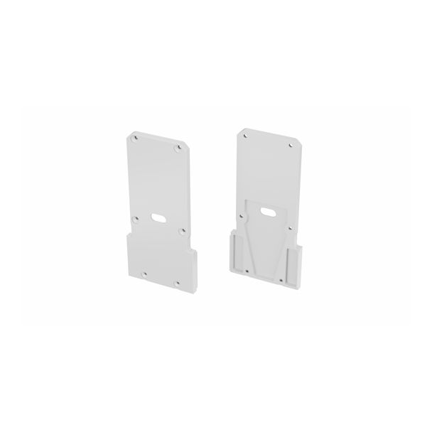 LED LABS 12-1111-10 Zaślepka ALU LUMINES DOPIO + Talia M2 biała z otworem