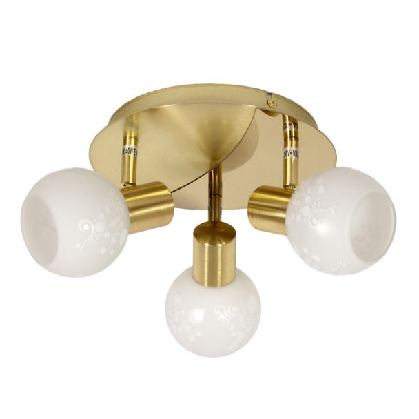 CANDELLUX 98-07131 AVILA PLAFON 3X40W E14 MOSIĄDZ