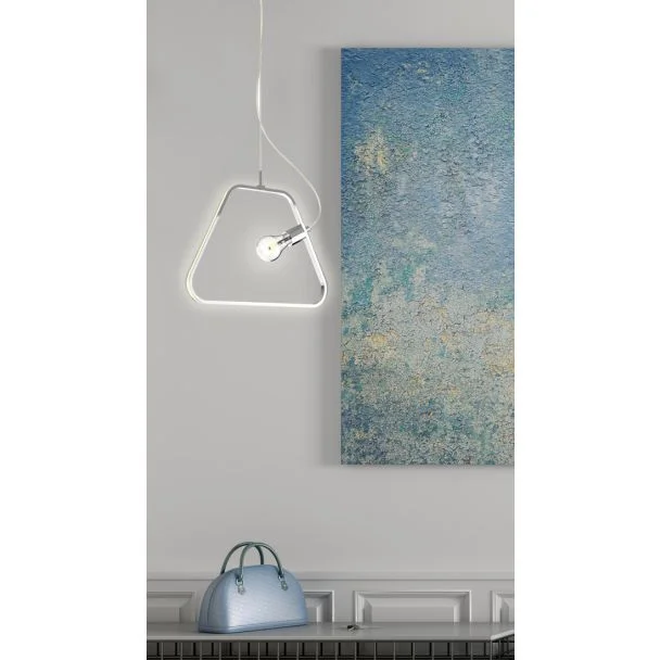 CANDELLUX A0023-320 IKARIA LAMPA WISZĄCA 42 1X60W E27 LED+12W LED CHROMOWY 4000K APETI