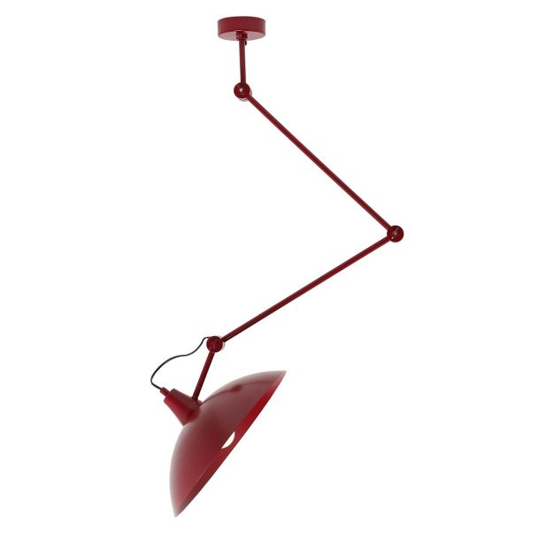 ALDEX 808PL_G15 PLAFON MELOS RED WINE