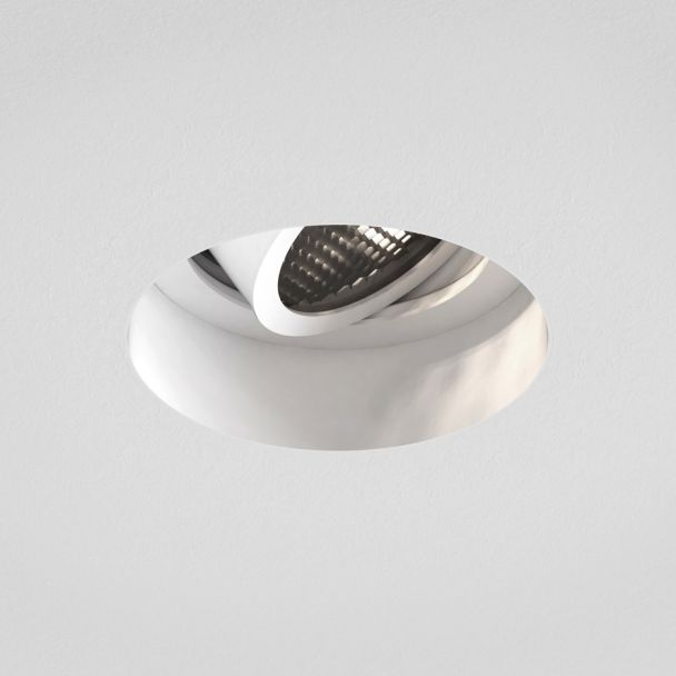 ASTRO 1248019 Trimless Slimline Round Adjustable Fire-Rated spot biały