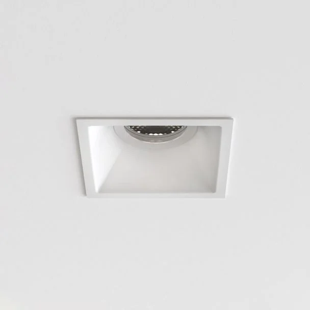 ASTRO 1249038 Minima Slimline Square Fixed Fire-Rated IP65 spot biały