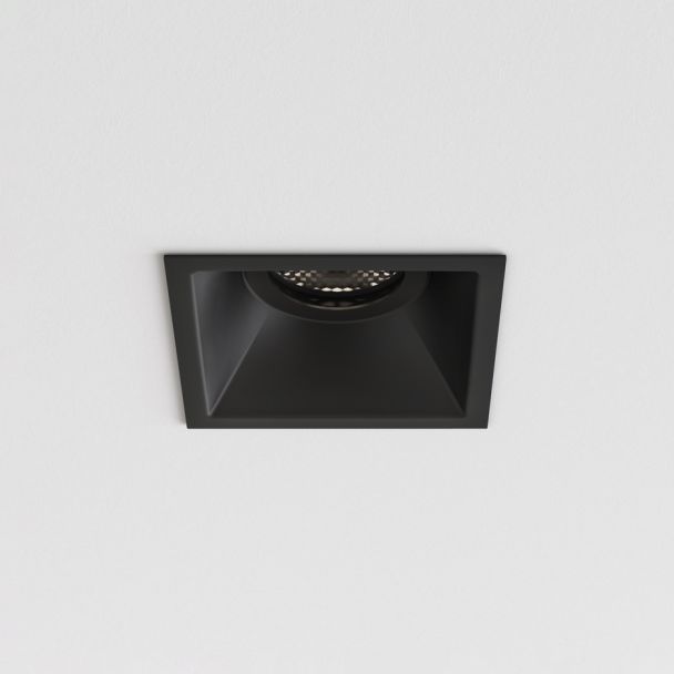 ASTRO 1249039 Minima Slimline Square Fixed Fire-Rated IP65 spot czarny