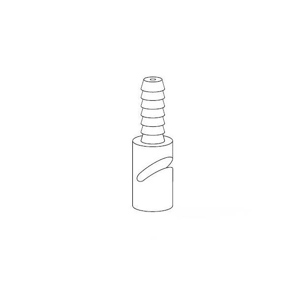 AZZARDO AZ3117 ZIKO HOLDER WHITE DECORATIVE COMPONENT WHITE
