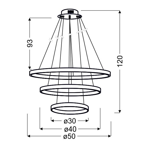 CANDELLUX 33-64738 LUNE ZWIS 50 OKRĄGŁY