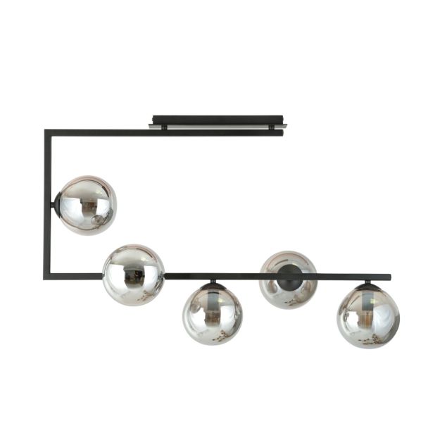 EMIBIG 1290/5 SOMA 5 BL GRAFIT Lampa sufitowa