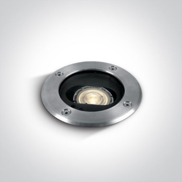 ONE LIGHT 69046G Verga wpust ze stali nierdzewnej z oprawką GU10 M16, IP67 10W