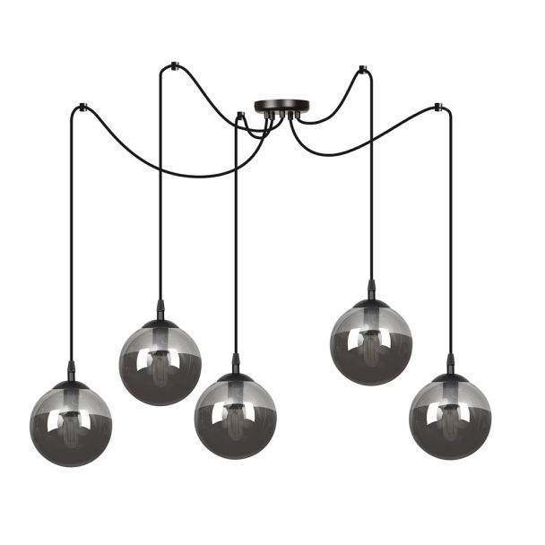 EMIBIG 937/5 LAMPA WISZĄCA GIGI 5 BL GRAFIT