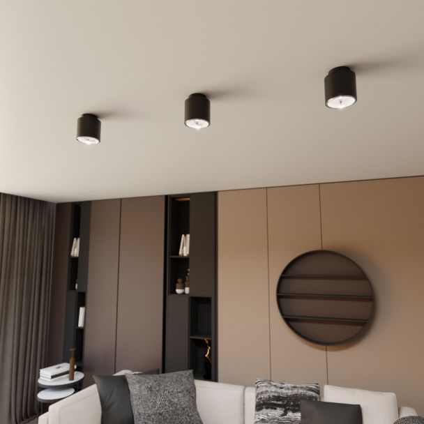 EMIBIG 1310/1 LAMPA SUFITOWA NANO 1 BLACK