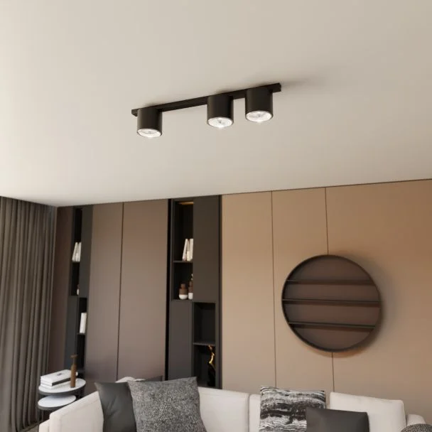 EMIBIG 1310/3 LAMPA SUFITOWA NANO 3 BLACK