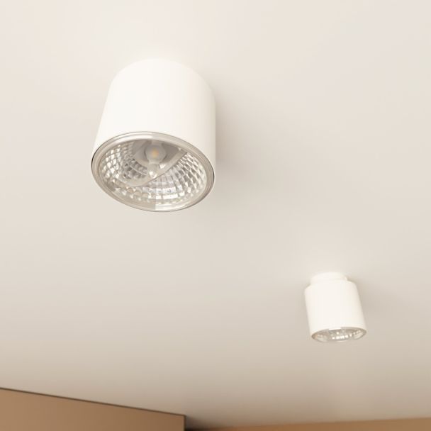 EMIBIG 1311/1 LAMPA SUFITOWA NANO 1 WHITE