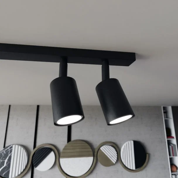 EMIBIG 1312/6 LAMPA SUFITOWA FLASH 6 BLACK