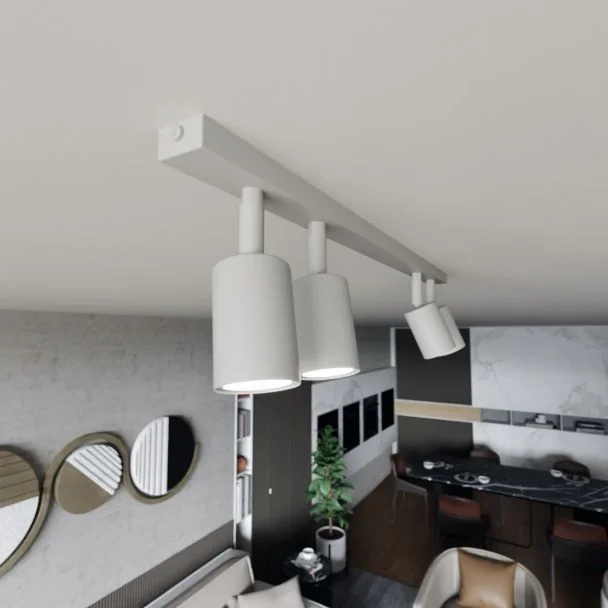 EMIBIG 1313/4 LAMPA SUFITOWA FLASH 4 WHITE