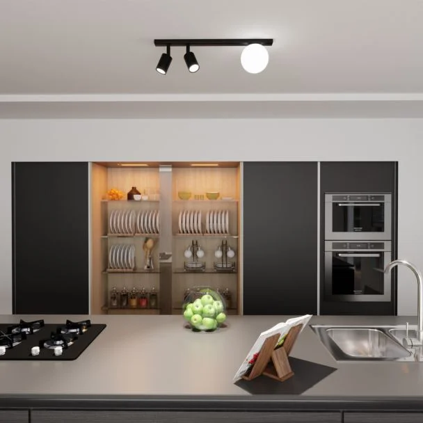 EMIBIG 1314/3 LAMPA SUFITOWA BASTER 3 BLACK