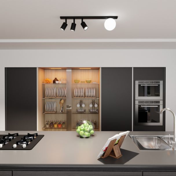 EMIBIG 1314/4 LAMPA SUFITOWA BASTER 4 BLACK