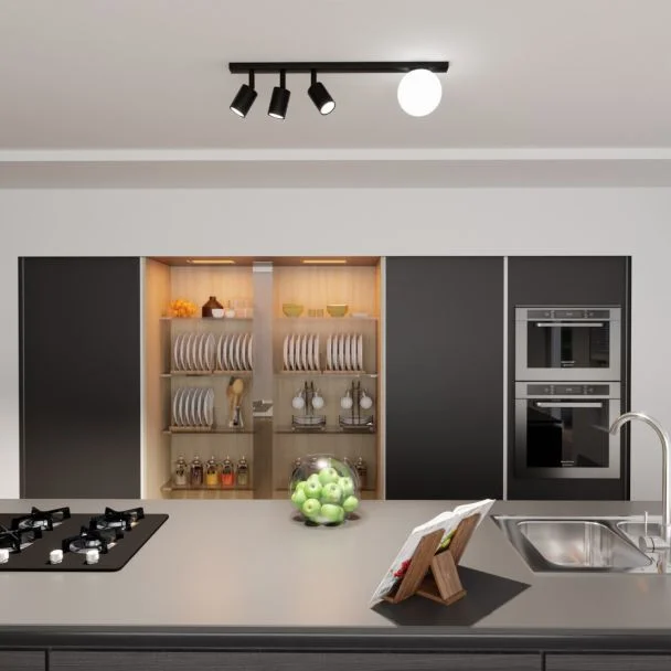 EMIBIG 1314/4 LAMPA SUFITOWA BASTER 4 BLACK