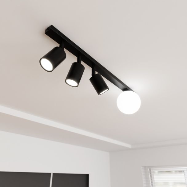 EMIBIG 1314/4 LAMPA SUFITOWA BASTER 4 BLACK