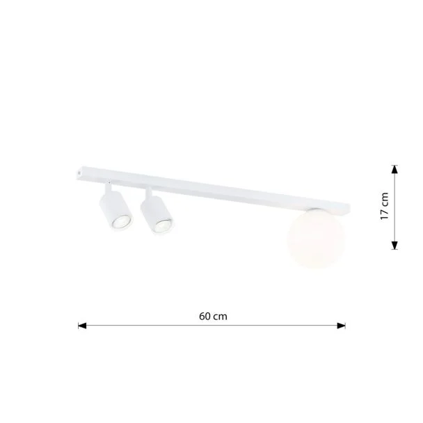 EMIBIG 1315/3 LAMPA SUFITOWA BASTER 3 WHITE