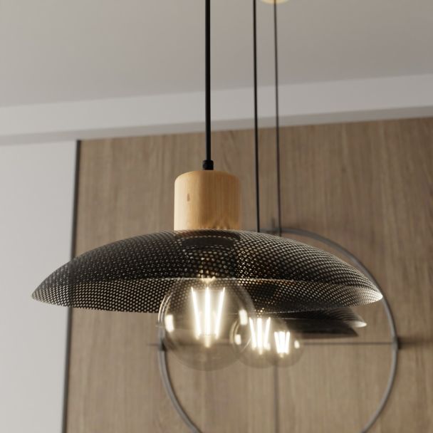 EMIBIG 1318/3 LAMPA WISZĄCA KOBE 3 BLACK