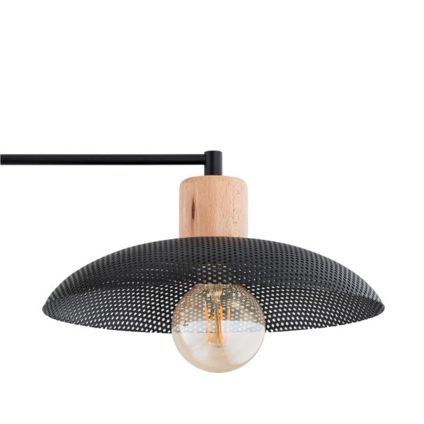 EMIBIG 1318/4 LAMPA SUFITOWA KOBE 4 BLACK