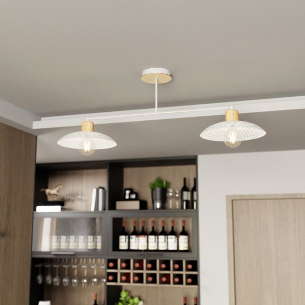 EMIBIG 1319/2 LAMPA SUFITOWA KOBE 2 WHITE