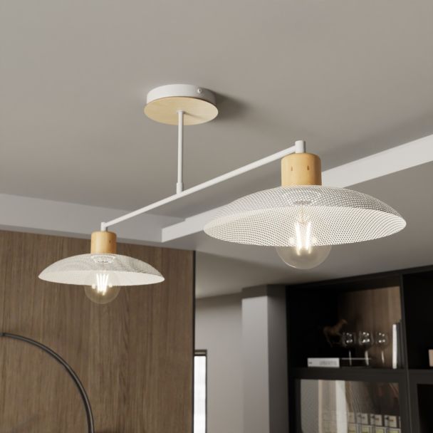 EMIBIG 1319/2 LAMPA SUFITOWA KOBE 2 WHITE