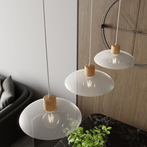 EMIBIG 1319/3 LAMPA WISZĄCA KOBE 3 WHITE