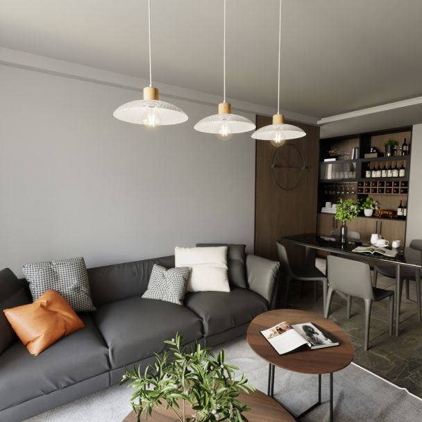 EMIBIG 1319/3 LAMPA WISZĄCA KOBE 3 WHITE