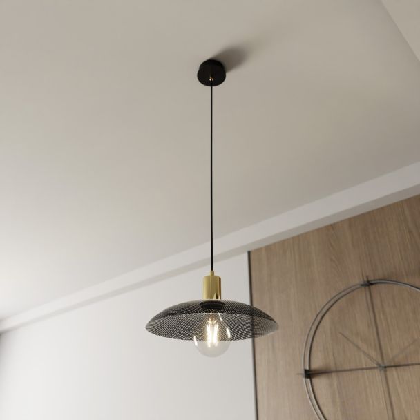 EMIBIG 1320/1 LAMPA WISZĄCA SPIRIT 1 BLACK