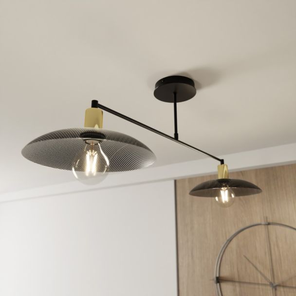 EMIBIG 1320/2 LAMPA SUFITOWA SPIRIT 2 BLACK