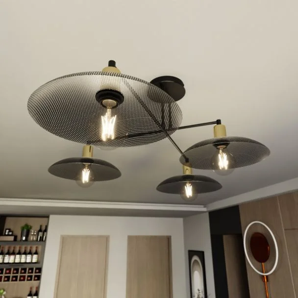 EMIBIG 1320/4 LAMPA SUFITOWA SPIRIT 4 BLACK