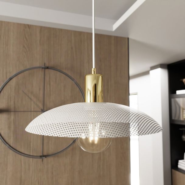 EMIBIG 1321/1 LAMPA WISZĄCA SPIRIT 1 WHITE