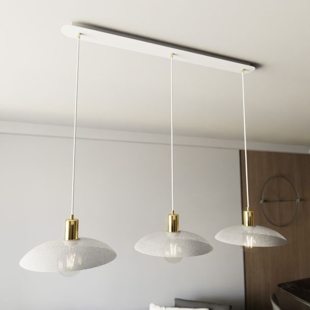 EMIBIG 1321/3 LAMPA WISZĄCA SPIRIT 3 WHITE