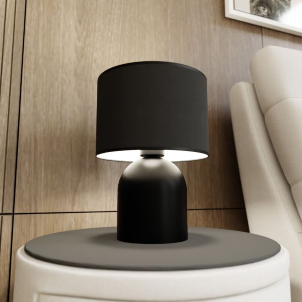 EMIBIG 1322/LN1 LAMPKA BIURKOWA ASPEN LN1 BLACK/WHITE