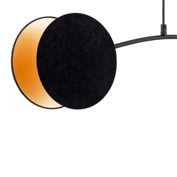 EMIBIG 1325/2 LAMPA WISZĄCA MOTIF 2 BLACK/GOLD