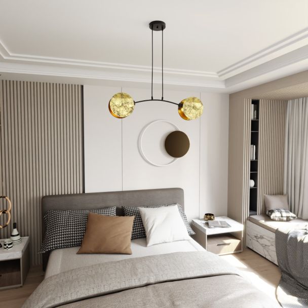 EMIBIG 1326/2 LAMPA WISZĄCA MOTIF 2 GOLD