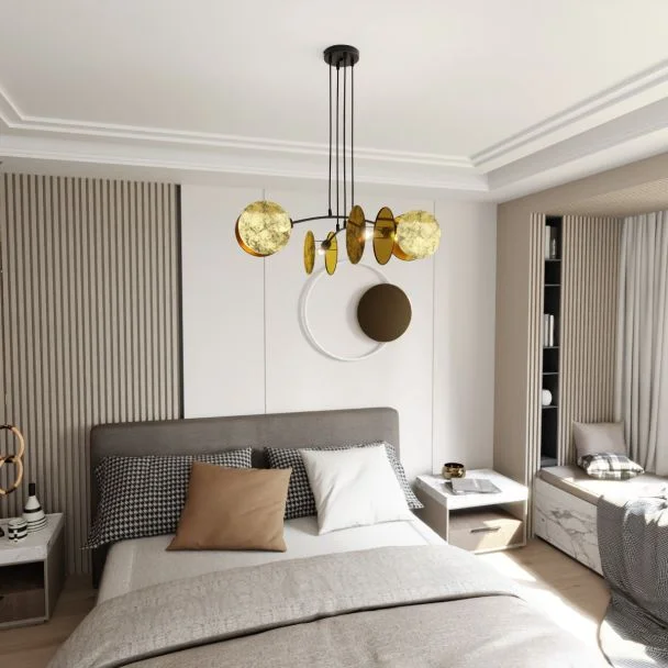 EMIBIG 1326/4 LAMPA WISZĄCA MOTIF 4 GOLD