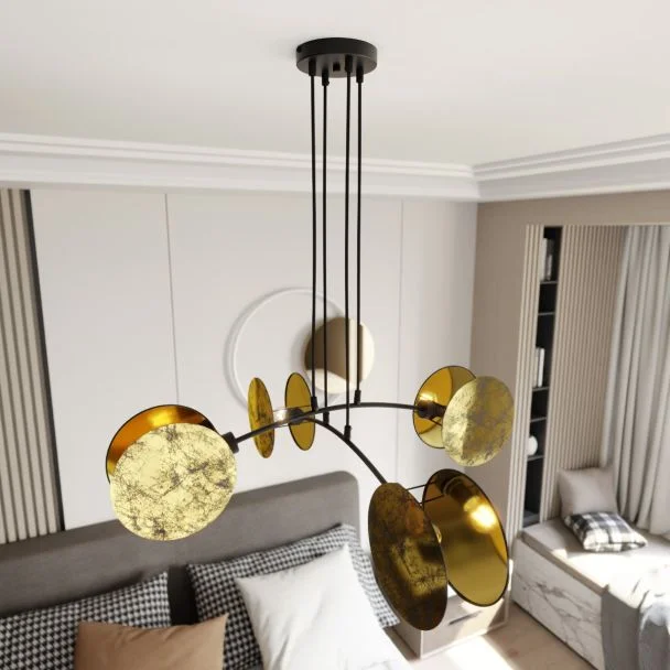 EMIBIG 1326/4 LAMPA WISZĄCA MOTIF 4 GOLD