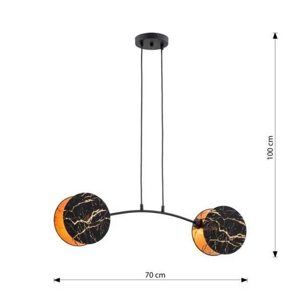 EMIBIG 1327/2 LAMPA WISZĄCA MOTIF 2 MARBEL
