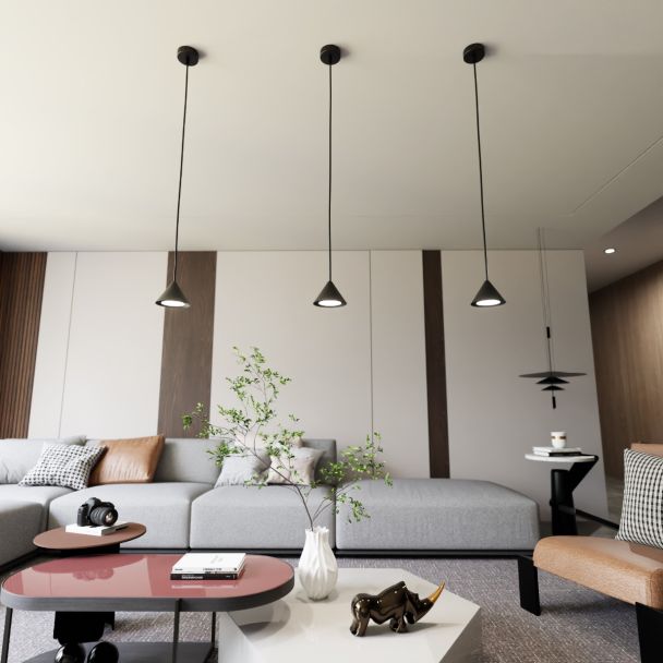 EMIBIG 1330/1 LAMPA WISZĄCA ELIT 1 BLACK