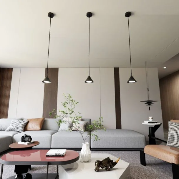 EMIBIG 1330/1 LAMPA WISZĄCA ELIT 1 BLACK