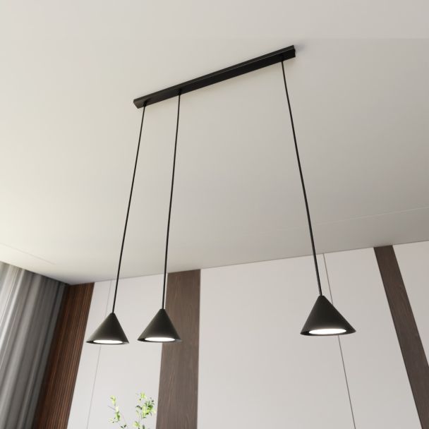 EMIBIG 1330/3 LAMPA WISZĄCA ELIT 3 BLACK