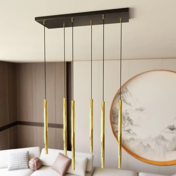 EMIBIG 1332/6 LAMPA WISZĄCA SELTER 6 GOLD