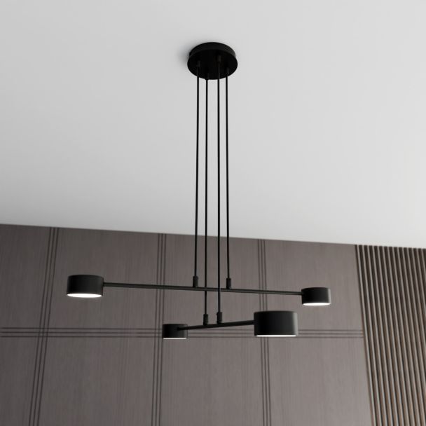 EMIBIG 1339/4 LAMPA WISZĄCA MODUS 4 BLACK
