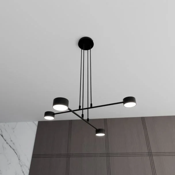 EMIBIG 1339/4 LAMPA WISZĄCA MODUS 4 BLACK