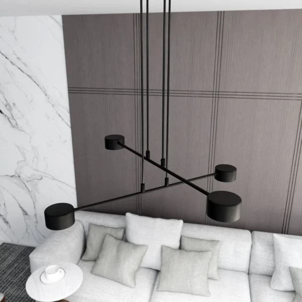 EMIBIG 1339/4 LAMPA WISZĄCA MODUS 4 BLACK